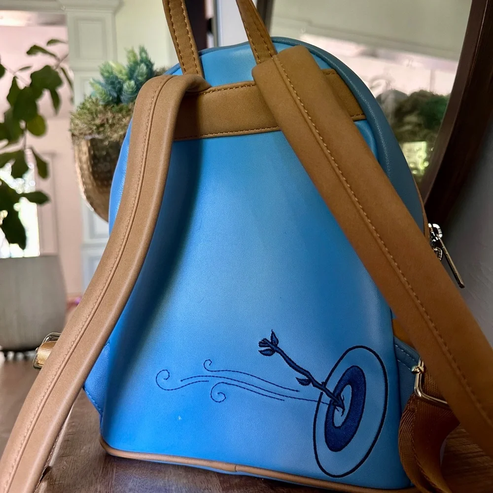 Loungefly Mini Backpack - Disney’s Robin Hood (Blue & Tan)